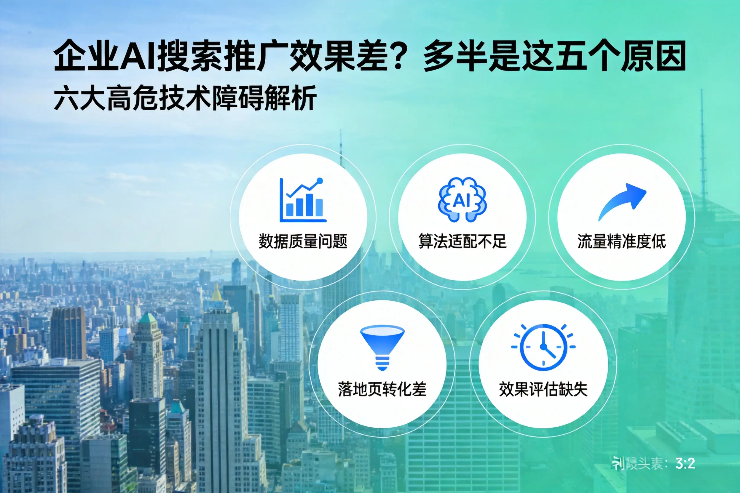 边坝企业AI搜索推广效果差？多半是这五个原因